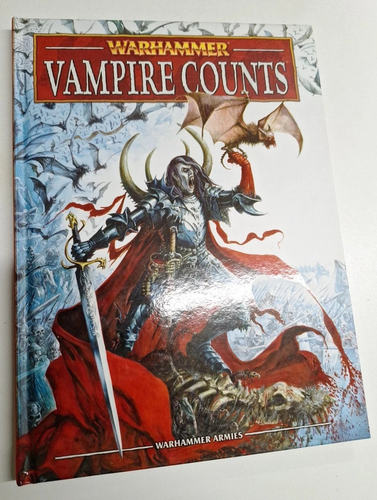 Warhammer Armies Vampire Counts Army Book Codex List 8th Edition WFB OOP Rules