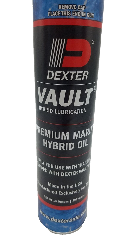 DEXTER Hybrid Oil Boat Trailer Buddy Axle Hub Vault Pressurized Bearing Oil