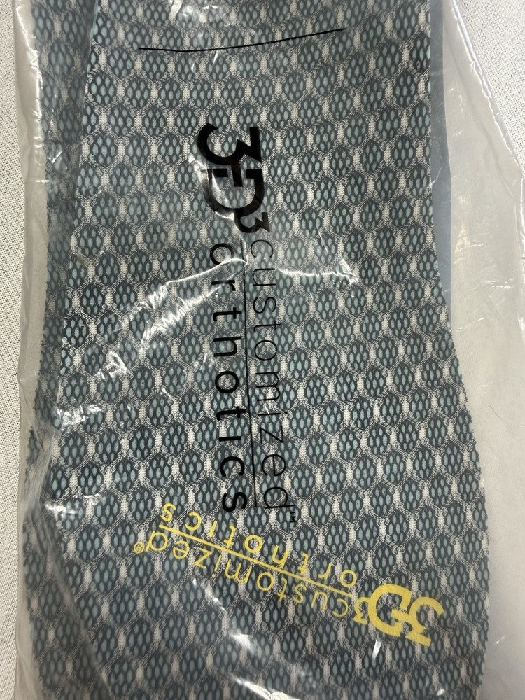 Woman's Size 8.5 Abeo 3D3 Customized Orthotics Neutral Maximum Performance 810