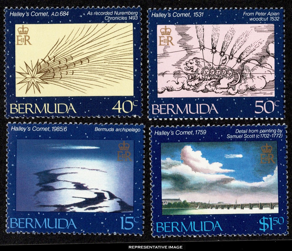 Bermuda Scott 478-481 Mint never hinged.