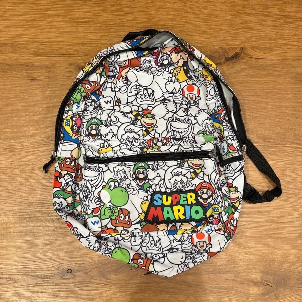 Kids Super Mario Backpack