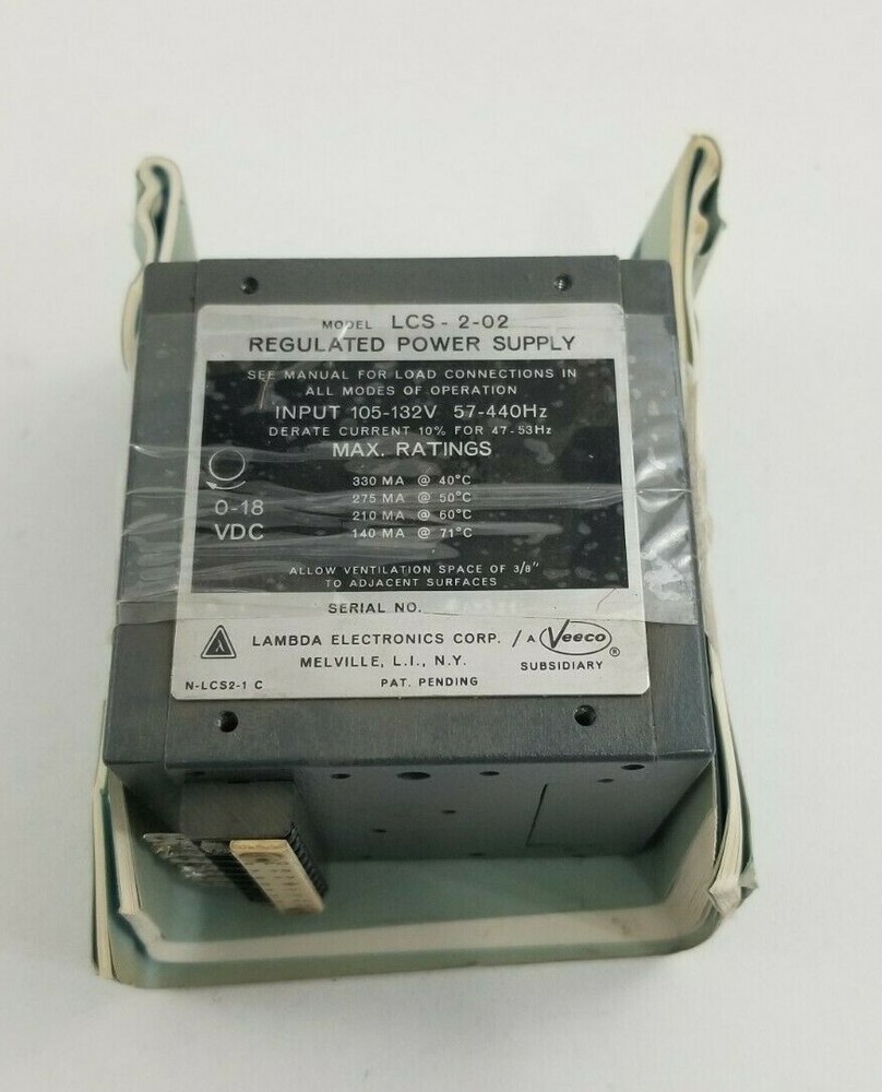 Lambda LCS-2-02 Regulated Power Supply. Used. Fast shipping!!!