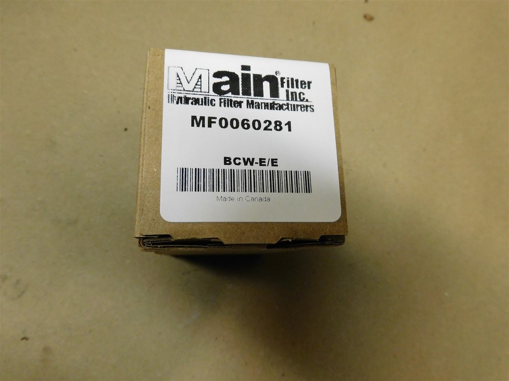 Main Filter Inc MF0060281 BCW-E/E Hydraulic Filter Element NEW ( 4 pc LOT )