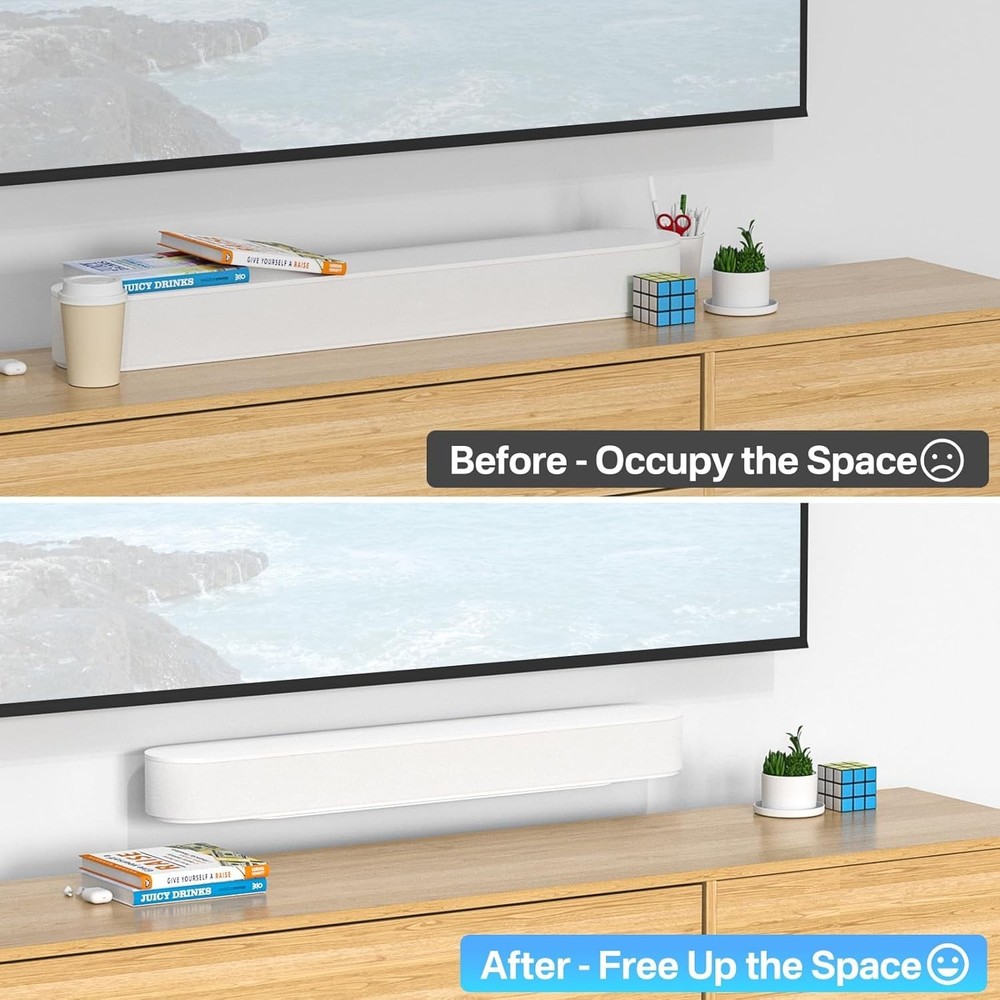 Acoustic-Optimized Sonos Beam Wall Bracket: Effortless Installation & Elegance