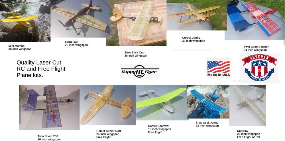 Stunt Flyer Aeroscout Wing, full kit.