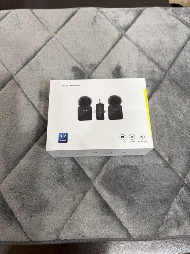 BAILIXIN 3-in-1 Mini Microphone for iPhone, Android, Camera