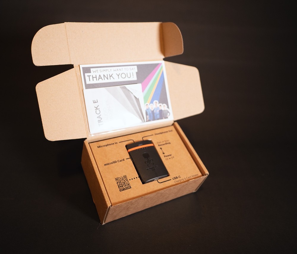 Tentacle Sync Track E Timecode Audio Recorder 32-Bit Float w/ Lav Mic & Kit