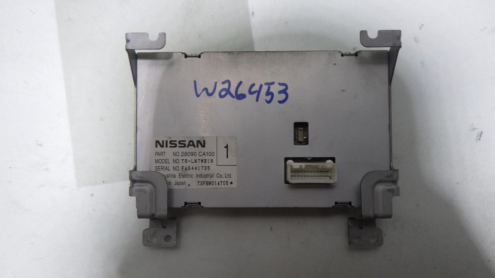 07 NISSAN MURANO Info Screen 28090CA100