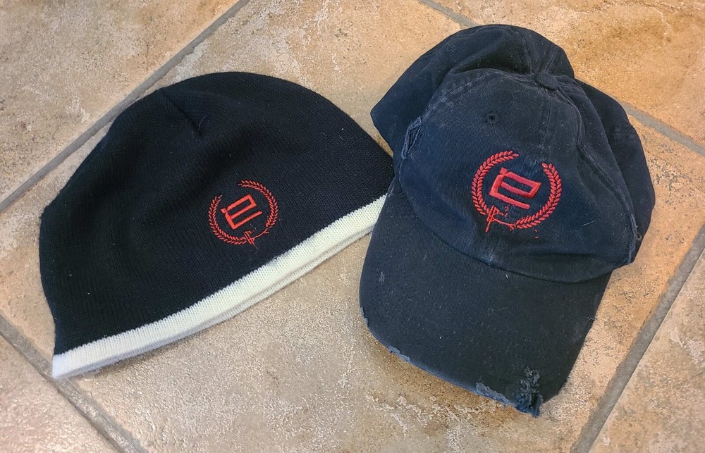 2 Vintage Ellusionist Hats Magic Mentalism Tricks