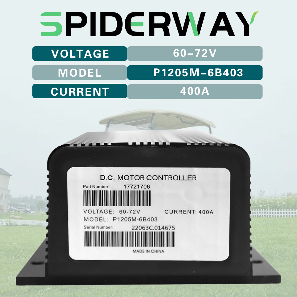 72V 0-5kΩ 1205M-6B403 400A PMC DC Motor Controller For-Curtis Controller