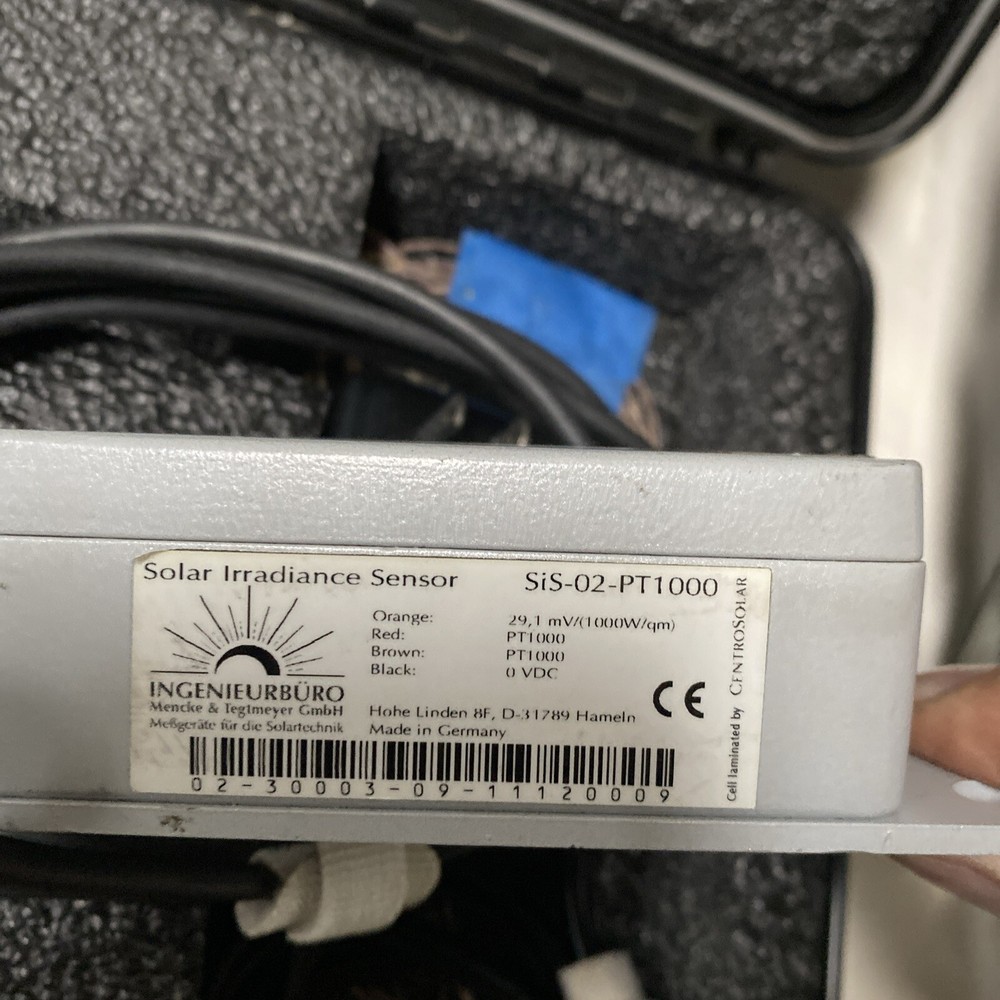 Solmetric PVA-600 PV Analyzer With Irradiance Sensor /Works