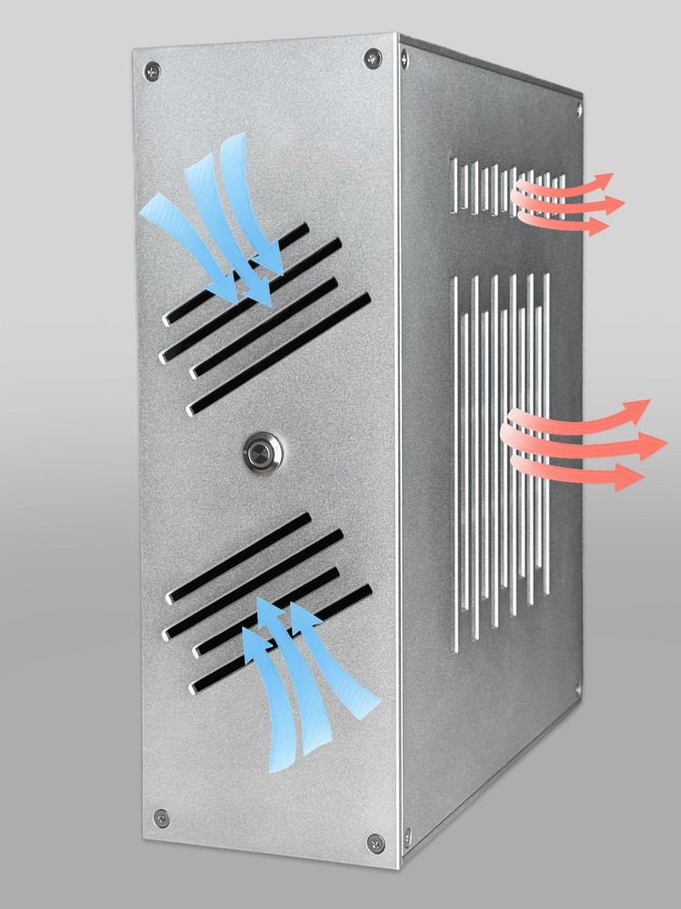 Small Form Factor SFF PC Case - Vector Designs - The Industrial Mini ITX Gaming
