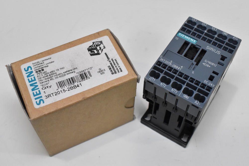 Siemens 3RT2015-2BB41 Contactor new