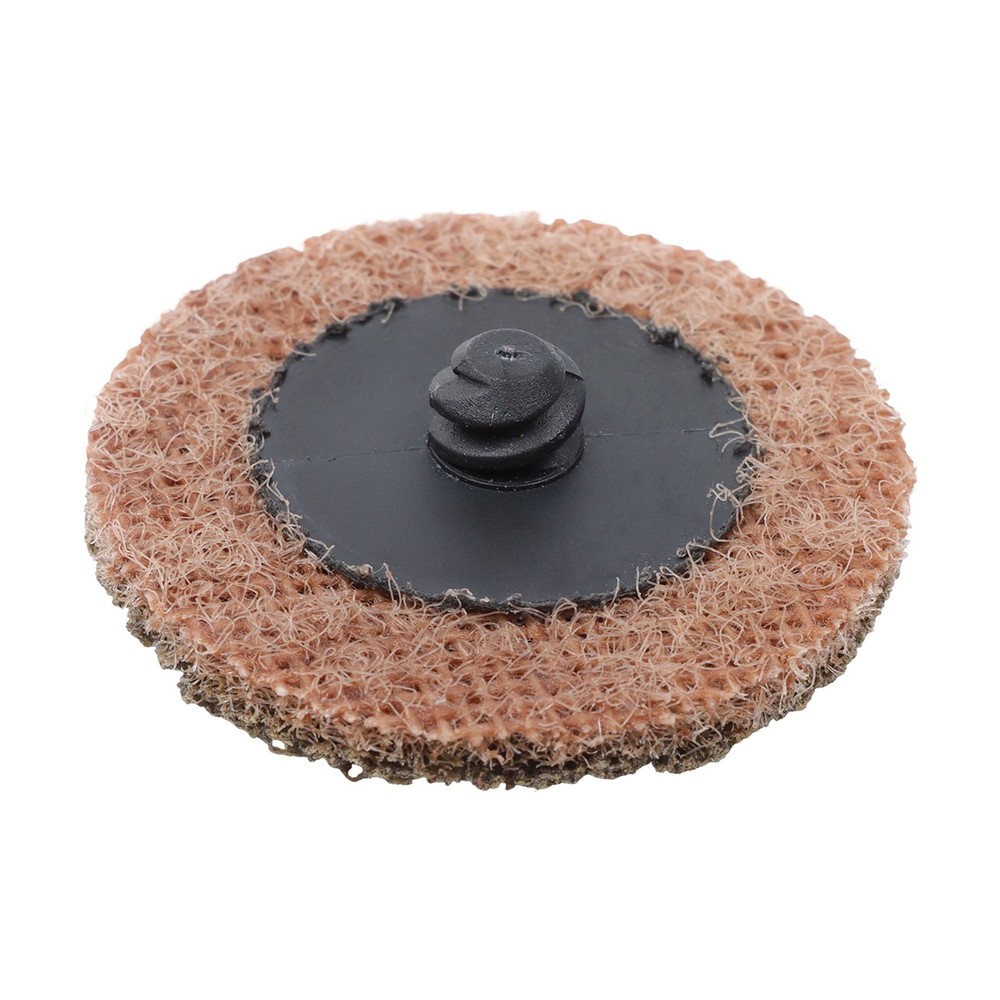 25 Pcs 2" Tan (Coarse) Prep Pad Discs Surface Conditioning Quick Change Discs