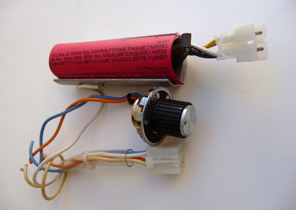 Pelton and Crane Track Light Dimmer Switch Assembly