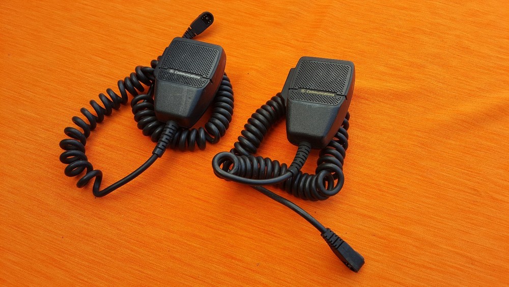 GE GENERAL ELECTRIC COMMUNICATIONS HAND HELD HANDHELD MICROPHONE SPEAKER COMM