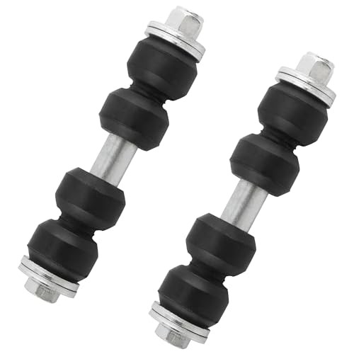 6Pcs Suspension Kit Front Stabilizer Sway Bar End Links + Inner Outer Tie Rod