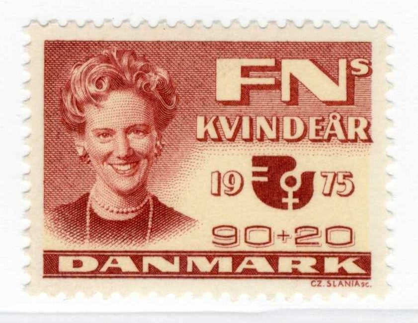 1975 DENMARK STAMP SC B48 SP27 MLH OG