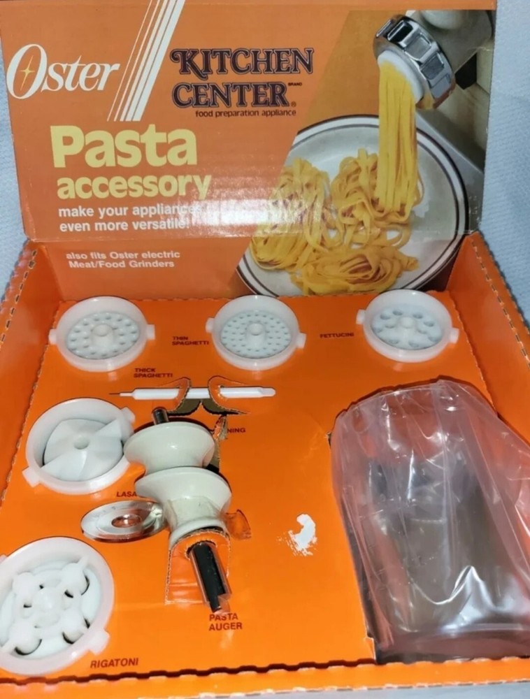 Oster Kitchen Center Pasta Accessory Set Vintage Kit 939-65