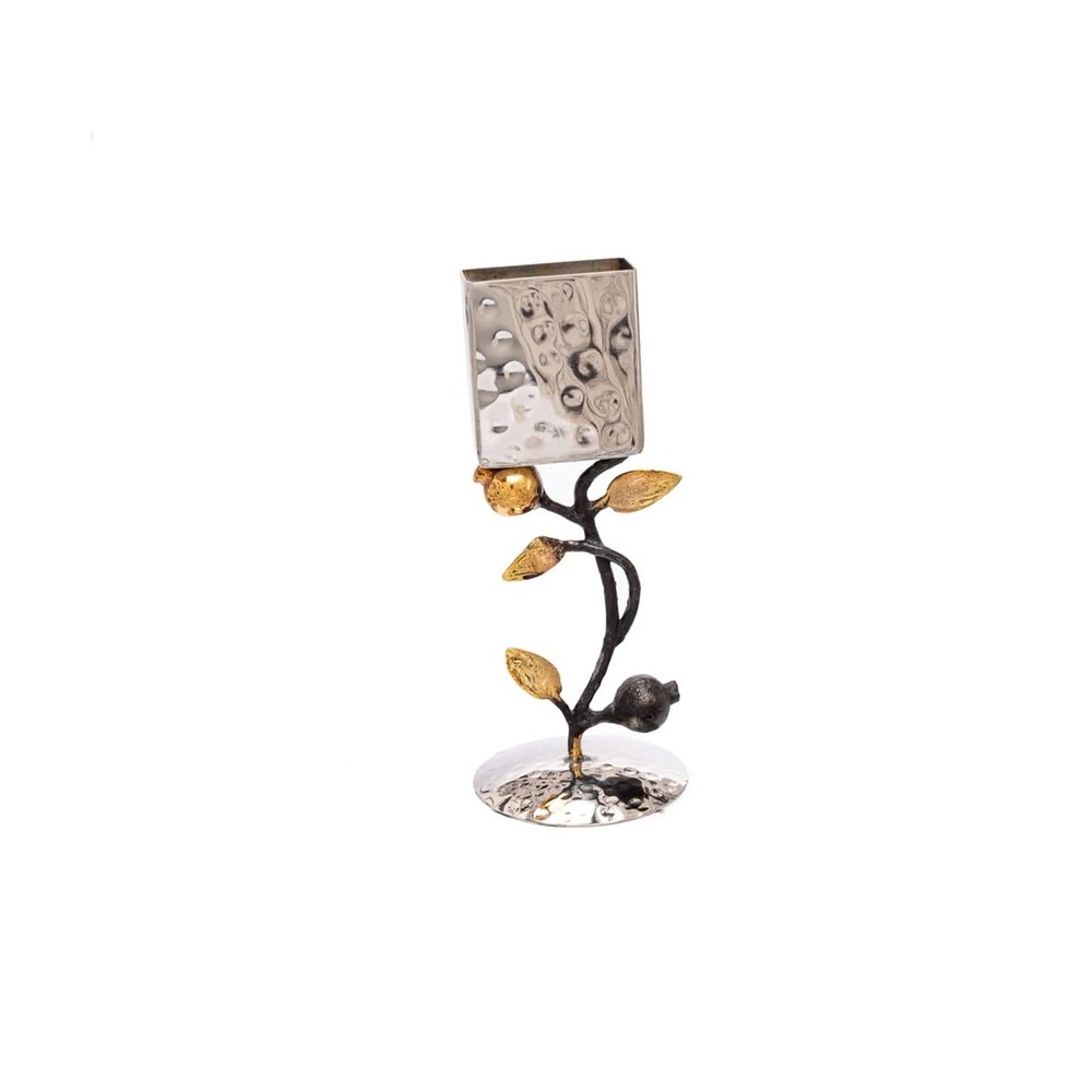 Havdallah Set - Stainless Steel - Pomegranates