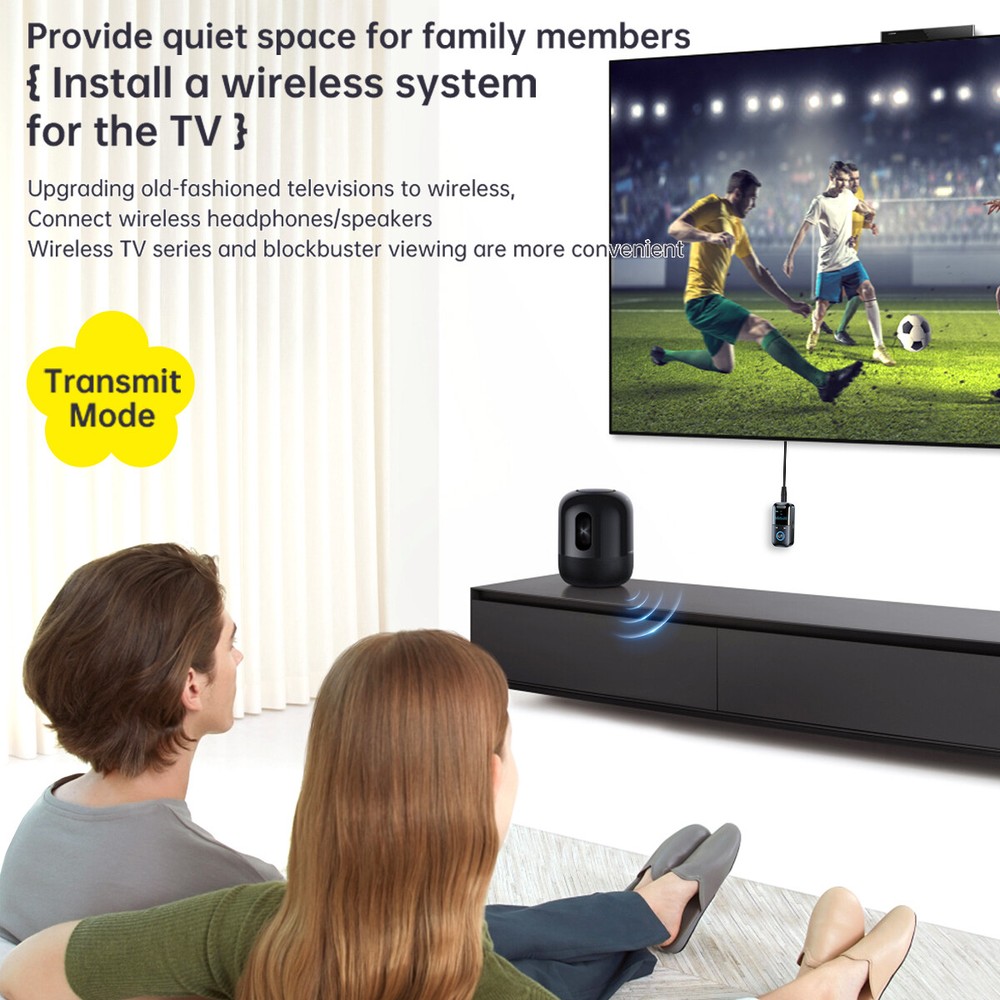 Type-C 4in1 Bluetooth Audio Adapter Wireless Receiver Transmitter MP3 Player USA