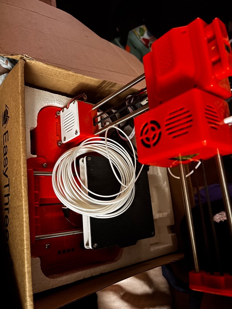 New In Box EasyThread Mini 3d Printer Model K10