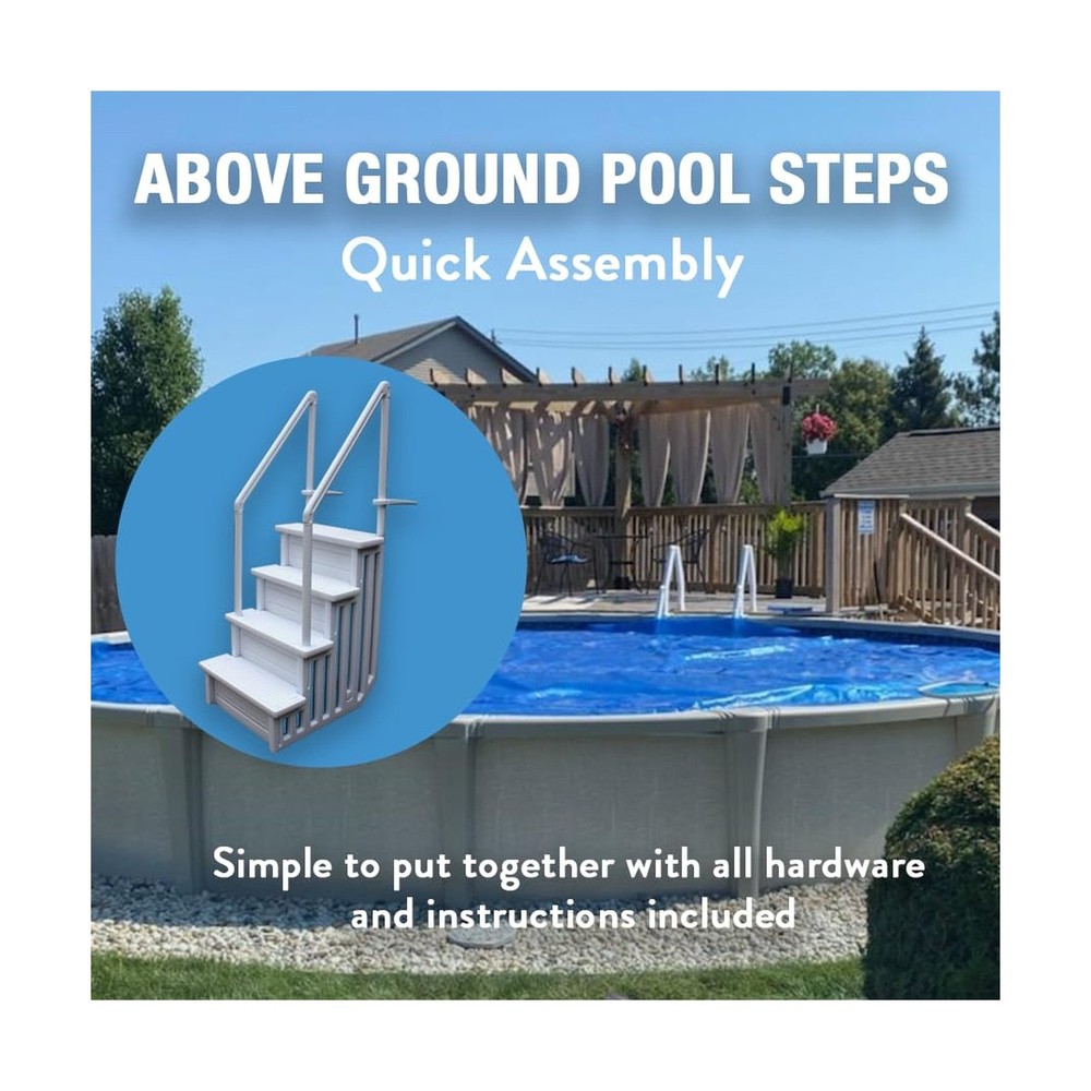 Doheny's Pool Step for Above Ground Swimming Pools