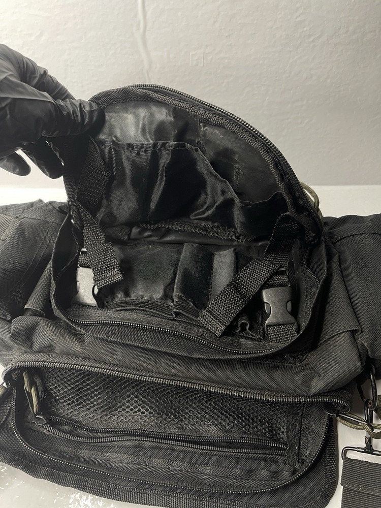Condition 1 Black Tactical Deployment Bag W/ Carrying Strap
