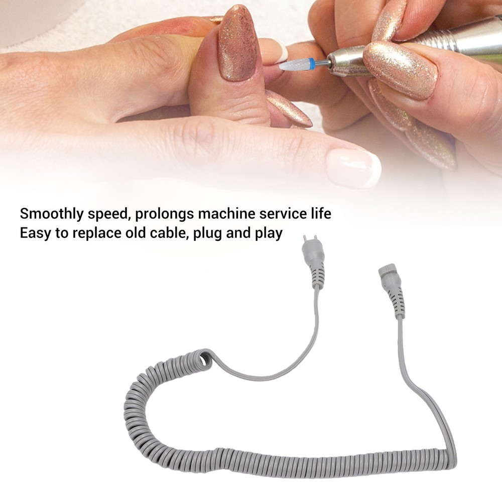 Nail Drill Replacement Cable For UP200 UG 12 Machine Power Cord