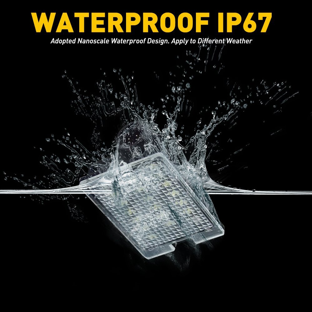 "SUPER BRIGHT"White LED License Plate Light Lamp SET For 2014-2021 Dodge Durango