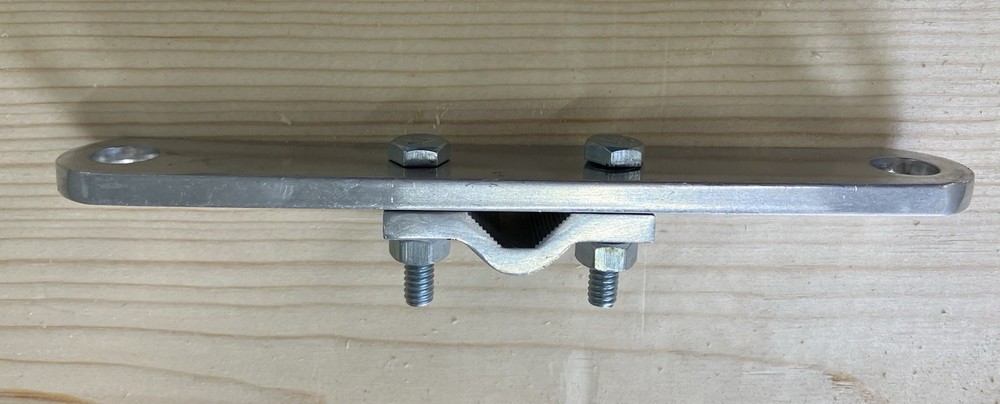Double Mount For Antennas, Lights, Flags. Double Antenna Mounting Bracket.