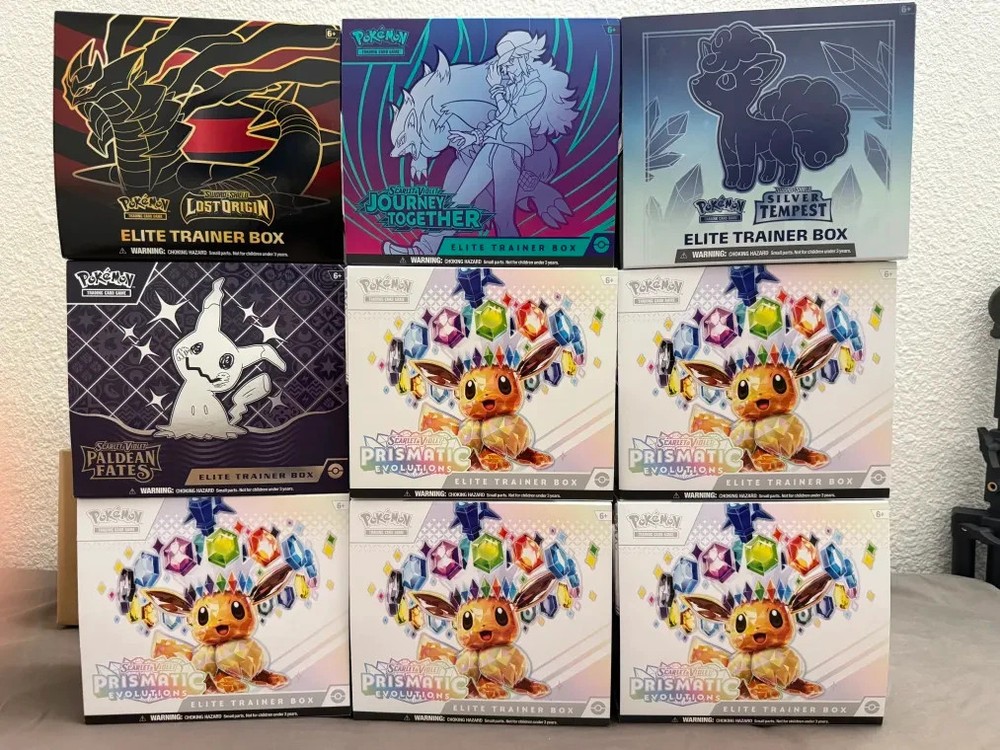 Opened Pokemon ETBs (No Packs)