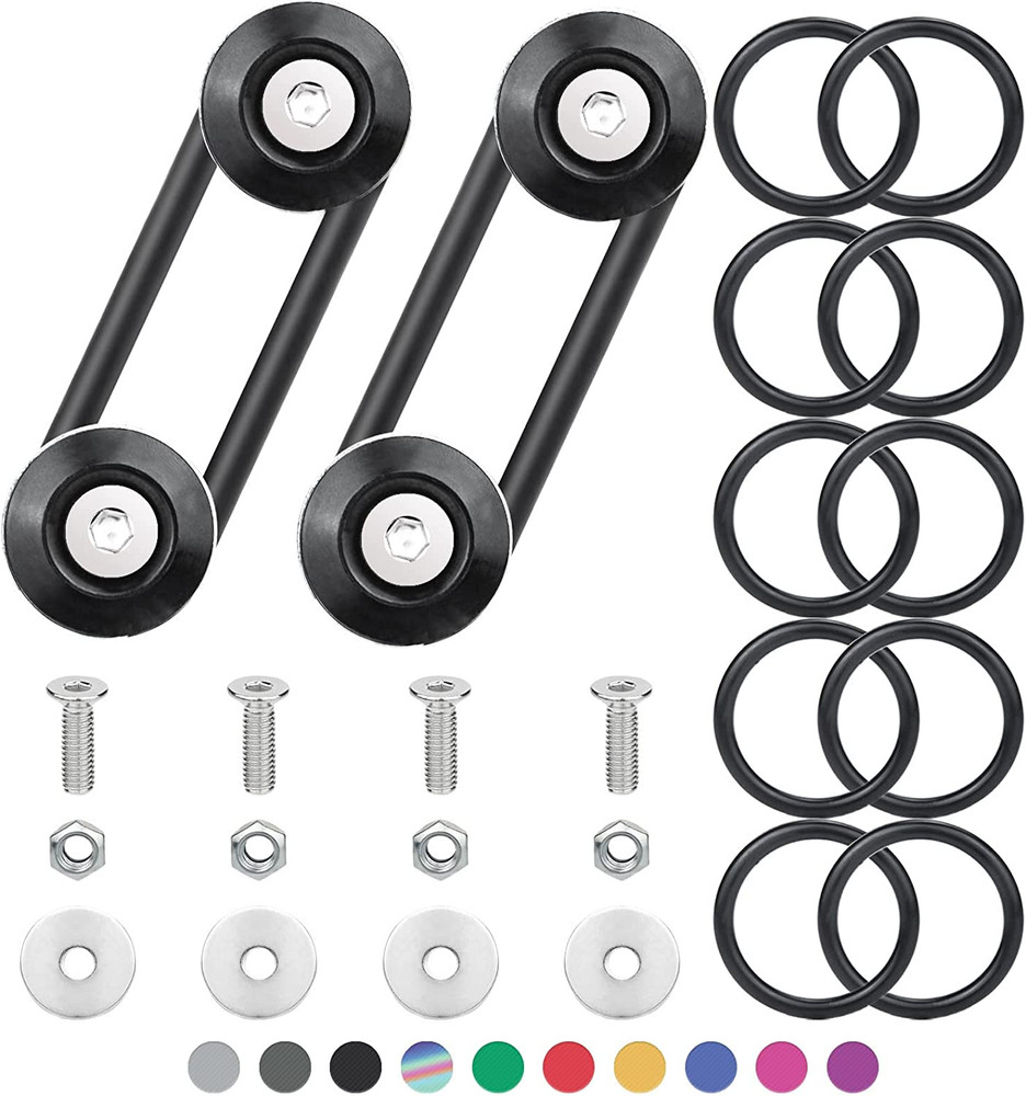 Bumper Quick Release, Upgrade Quick Release Trunk Front Rear Bumper Holders wit
