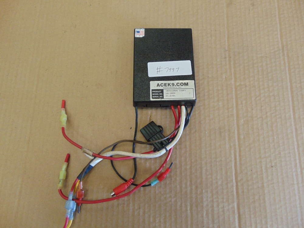 ACEK9 INTELABOX MODEL IB-3000 SERIAL PI-0704 #7997