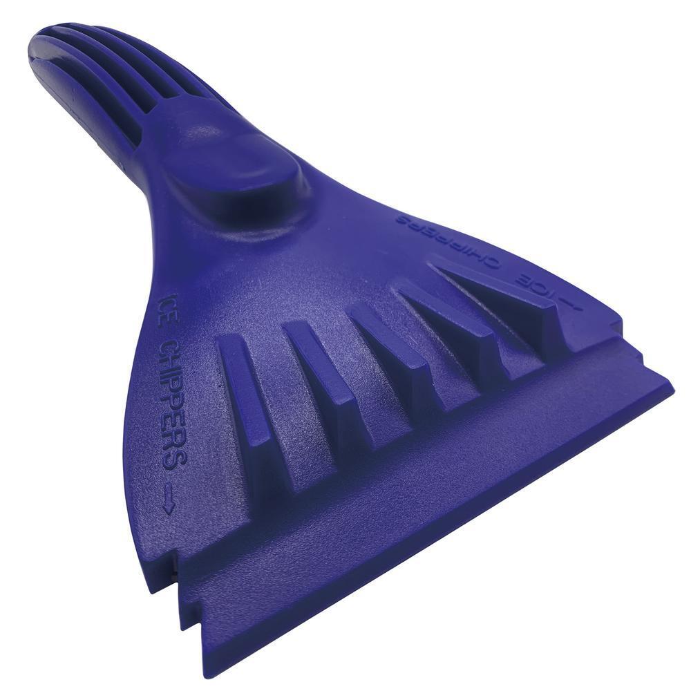 Blue Auto Windshield 9" x 4" Ice Scraper