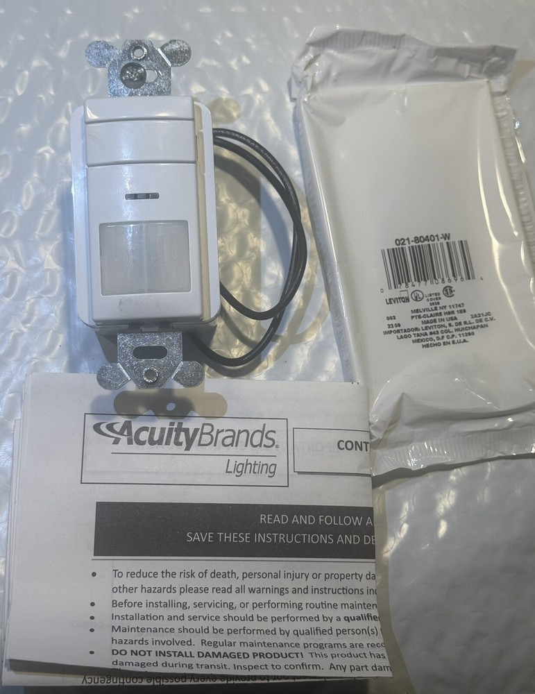 WSX WH USPOM WALL SWITCH SENSOR 235N4M