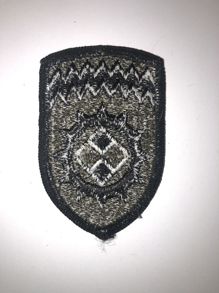 Alaska Support Command Subdued U.S. Army Shoulder Patch Insignia