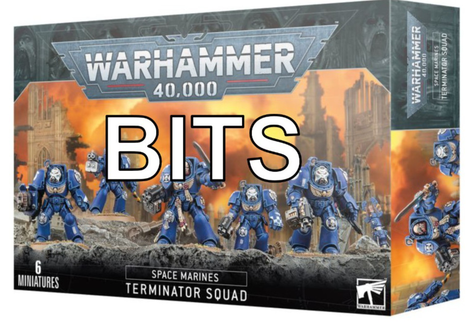 Warhammer 40K Space Marine Terminator Squad Bits