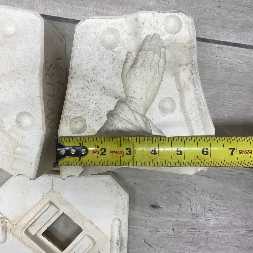 Unbranded Ceramic Casting Mold Praying Hands #L-184-A