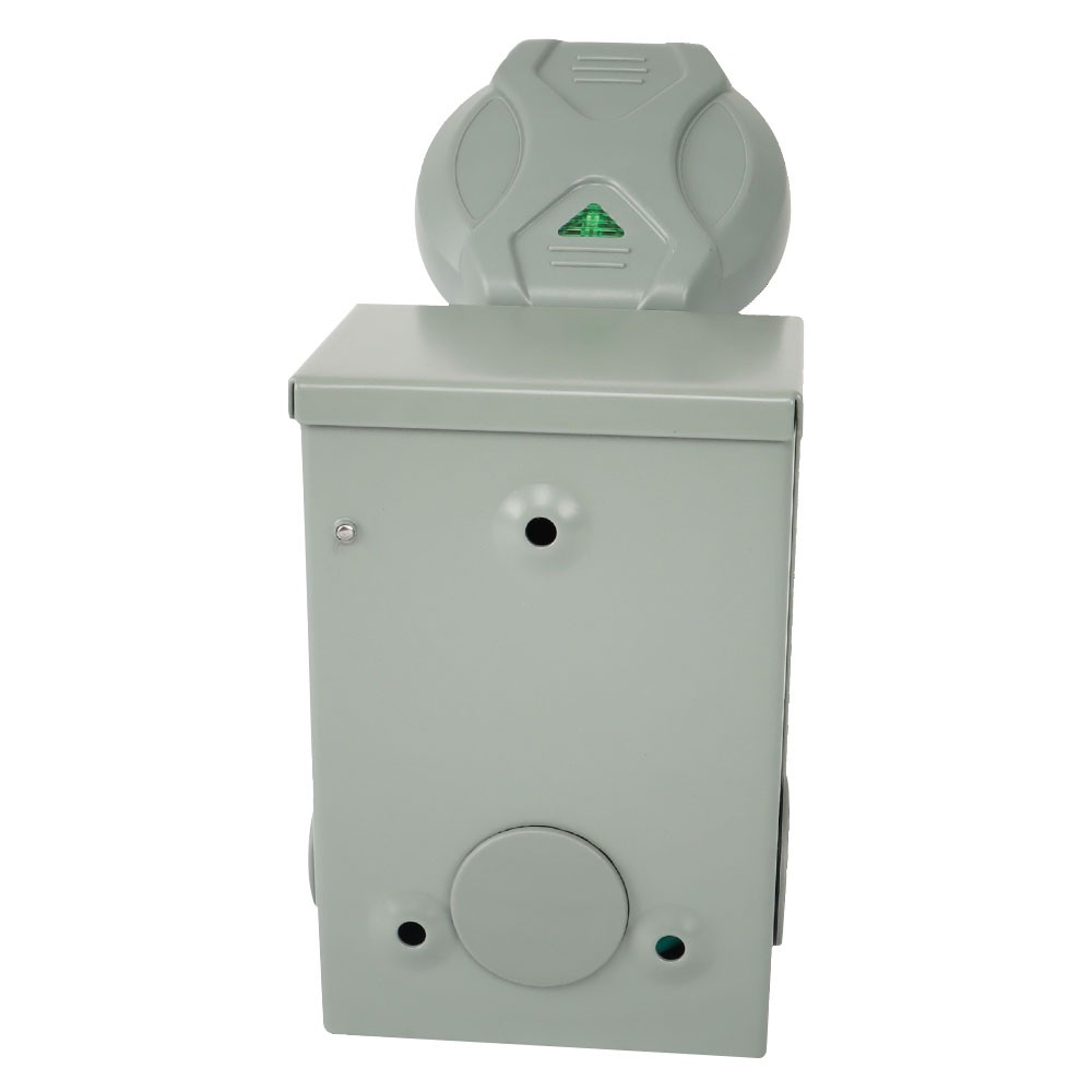 50 Amp Generator Inlet Box NEMA SS2-50P Power Inlet Box for 3Prong 125/250 Volt