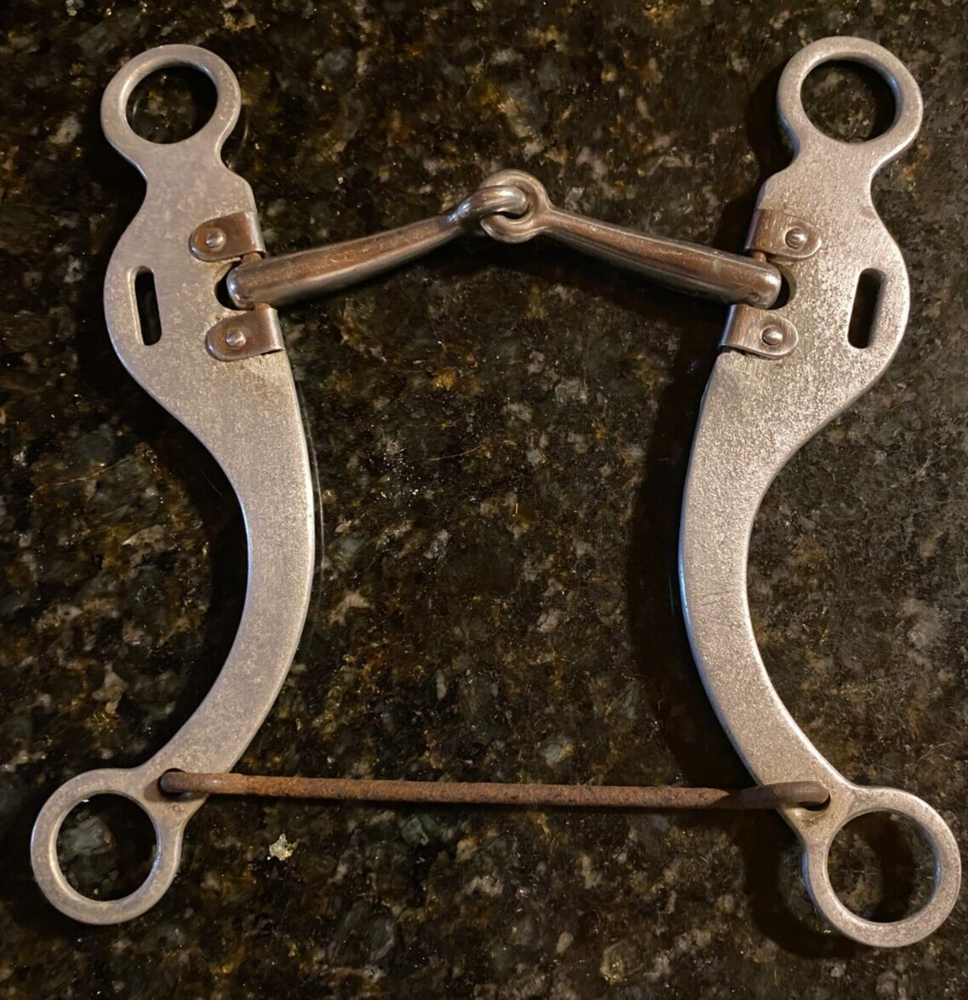 5'' KELLY ALUMINUM SNAFFLE BIT
