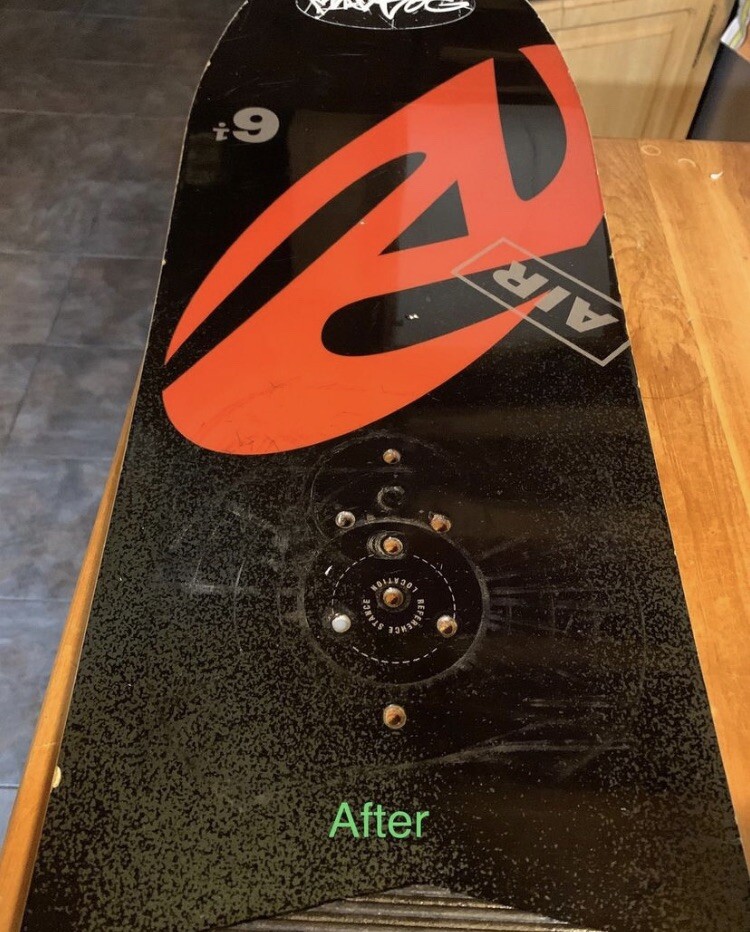 Snowboard Top Sheet Polish & Protectant
