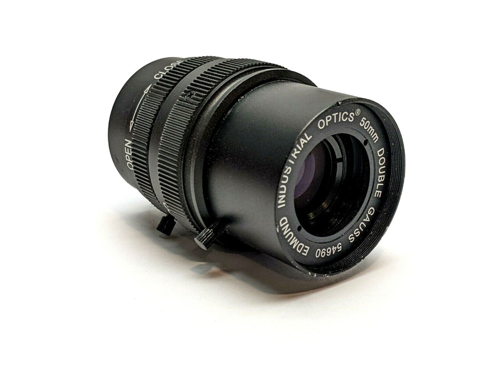 Edmund 54690 Machine Vision Camera Lens 50mm C-Mount