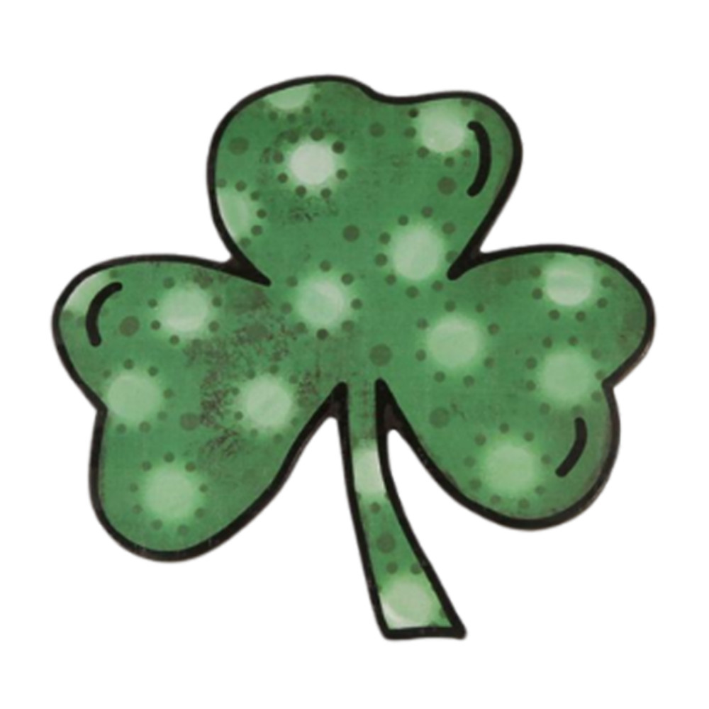 Transpac Oversized Holiday Magnet - Clover