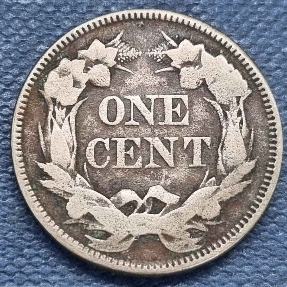 1857 Flying Eagle Cent 1c VF - XF #99241