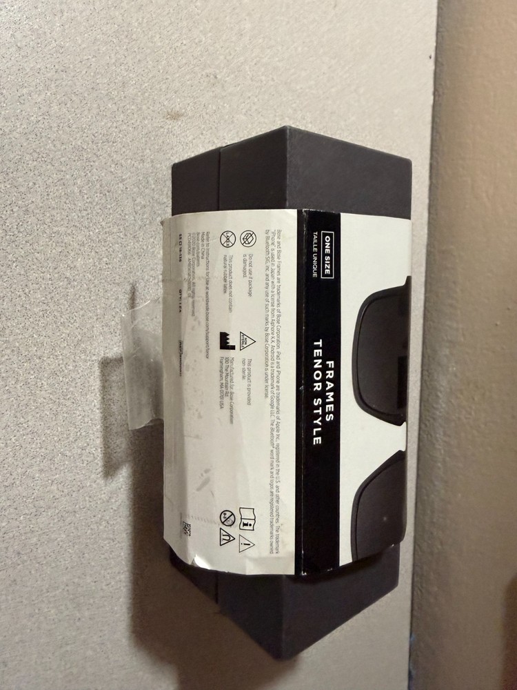 Bose Frames Tenor Rectangular Bluetooth Audio Sunglasses - Black