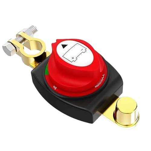 Battery Disconnect Switch, 12-48VBattery Cutoff MasterSwitch Disconnect