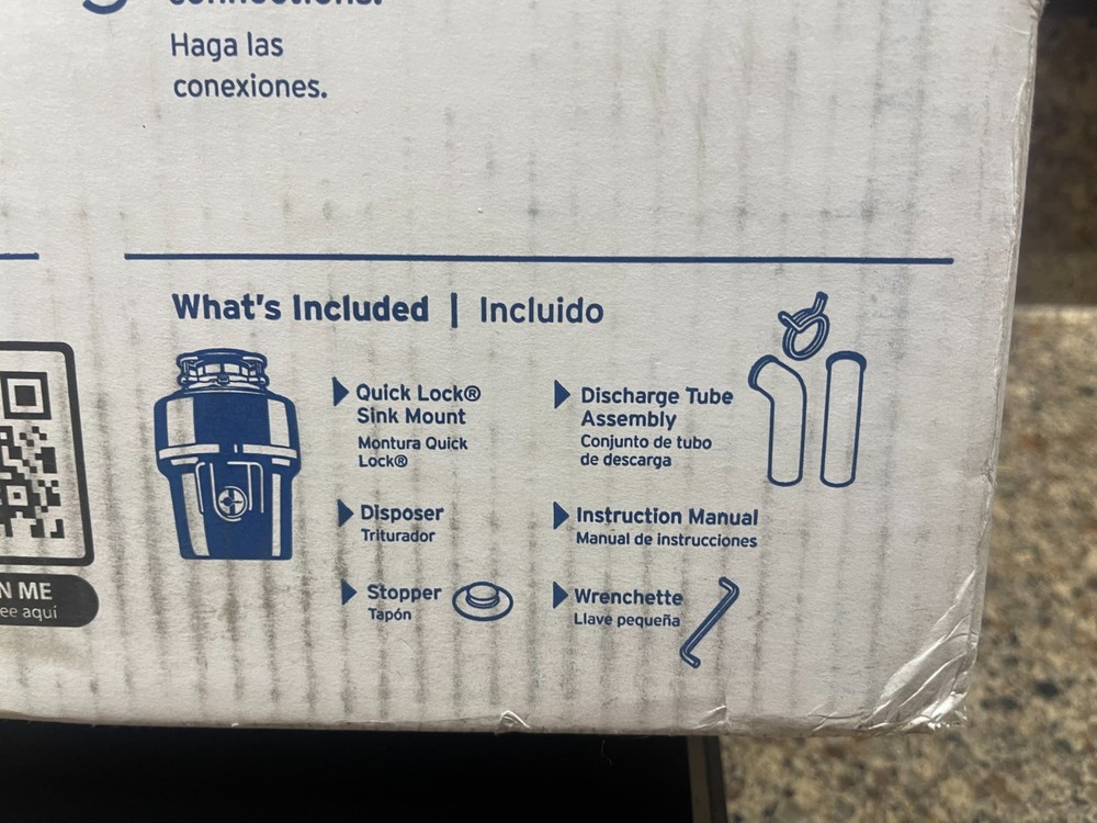 InSinkErator 1 hp Evolution Esteem + Garbage Disposal (Quiet Series,Lift &Latch)