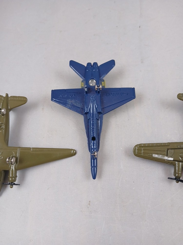 Lot 3 Die Cast Jet Airplane