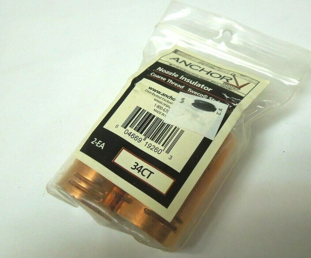 ANCHOR 34CT TORCH NOZZLE INSULATOR (2-PACK) MVF25NW